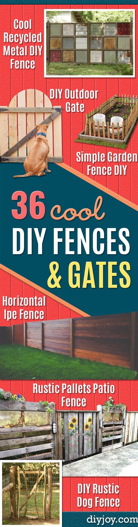 36 Diy Fences And Gates To Showcase The Yard