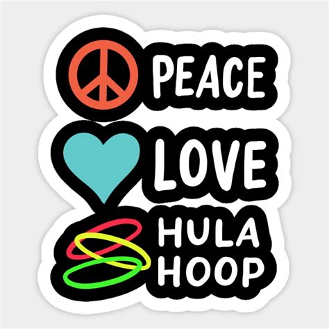 Hula Hoop Hula Hoop Sticker Teepublic