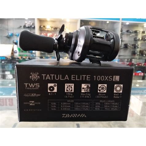 Daiwa Tatula Elite Xsl Free Gift Pcs Shopee Malaysia
