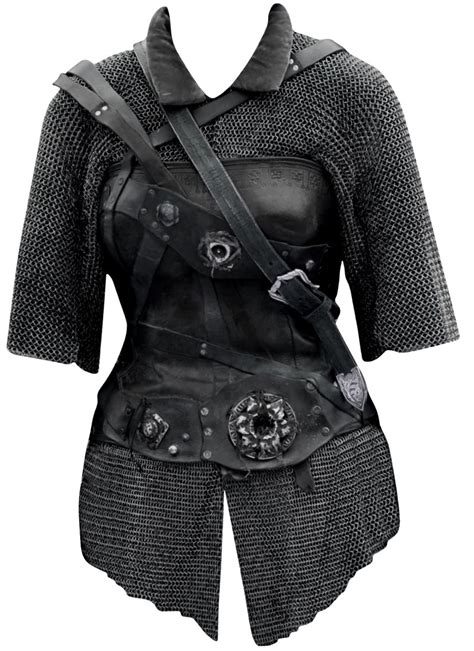 Chainmail Clothes Design Medieval Armor Female Armor
