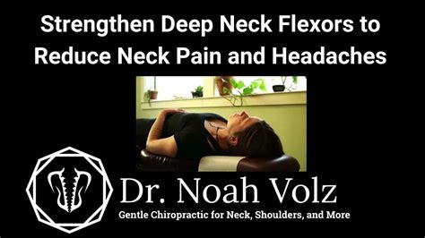Strengthen Deep Neck Flexors To Reduce Neck Pain And Headaches Youtube