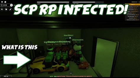 Scp Roleplay Infected Getting People Infected Roblox Youtube