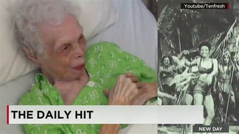 102 Year Old Woman Sees Herself Dance Cnn