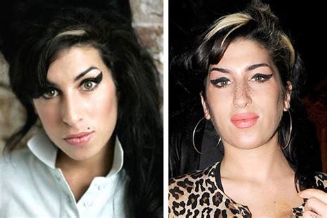 Amy Winehouse Amy Winehouse Before And After Plastic Surgery