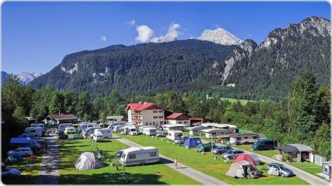 Campingplatz Mühlleiten Schönau Am Königssee Camping Alpen Camping Im