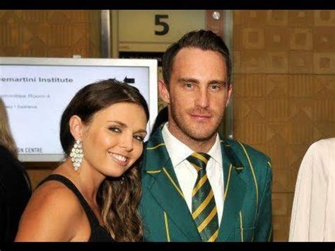 Faf du plessis (cricketer) lifesstyle, height, weight, age, wife, networth, ipl, facts reporters : Faf du Plessis on his engagement to Imari Visser - YouTube