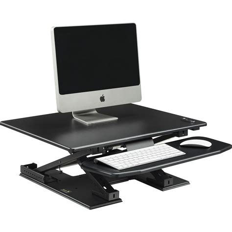 If you spend most of your professional life sitting at an office desk, you should consider getting one. LLR 99552 | Lorell Sit-to-Stand Electric Desk Riser ...