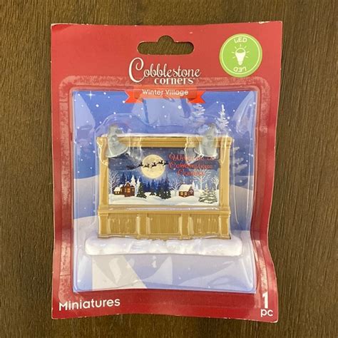 Greenbrier Holiday Sealed Welcome To Cobblestone Corners Winter
