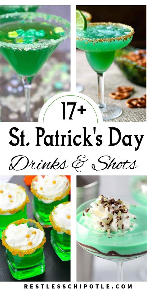 St Patricks Day Drinks And Shots
