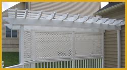 Check for rotting posts or dry rot on your joists. Privacy Screening for Decks in Maryland, DC, VA