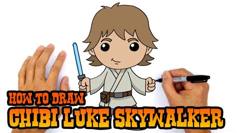 How To Draw Star Wars Luke Skywalker Youtube