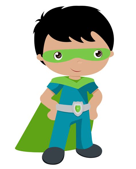 Kids Dressed As Superheroes Clipart Oh My Fiesta For Geeks
