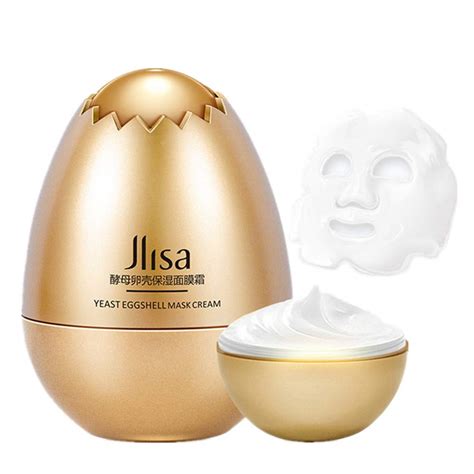 Facial Cream Gold Egg Shell Yeast Mask Cream Deep