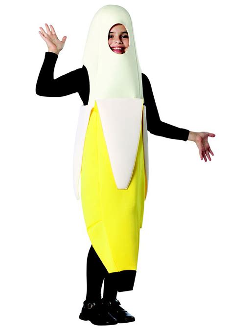 Child Peeled Banana Costume