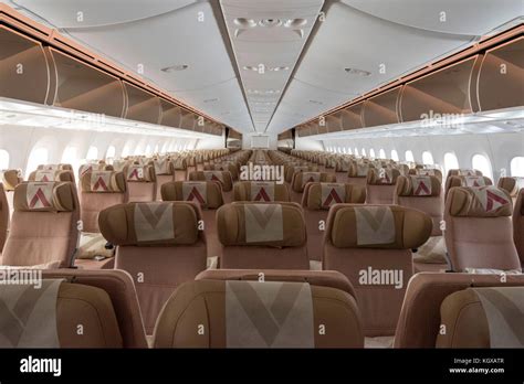 Etihad Airways Aircraft Interior Boeing 787 Economy Coach Class