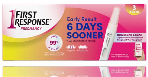 First Response Early Result Pregnancy Test 3 Pack Only 9 On