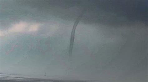 Rare And Intense Water Tornado Spotted Off Mumbais Coast What Is