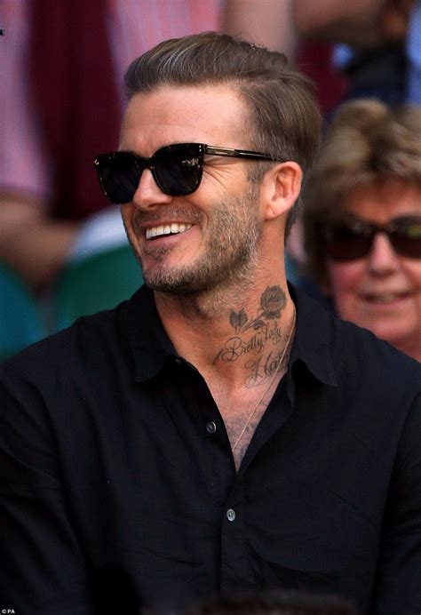 David Beckham Leads A Stellar Line Up Of Stars At Wimbledon Artofit