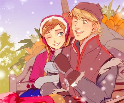 Anna And Kristoff Frozen Fan Art 39331945 Fanpop