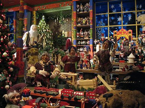 Santas Workshop Christmas Toy Shop Dollhouse Christmas