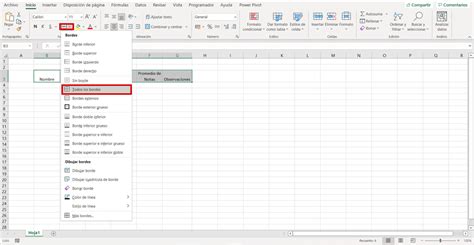 C Mo Hacer Una Tabla En Excel Y Aplicar Formatos En Celdas