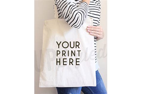 canvas tote bag mock  product mockups  creative market
