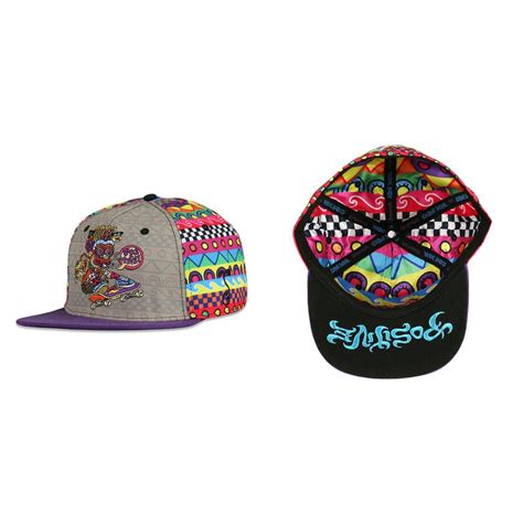 Buy A Multi Colored Chris Dyer Skater Bert Fitted Hat Online
