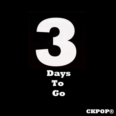 Pack the instruments, warm up your voices, we can't wait to hear you perform again! CKPOP: 3 DAYS TO GO................