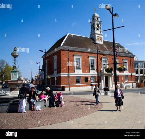 Town Hall Built In 1920s At Braintree Essex England Stock Photo Alamy