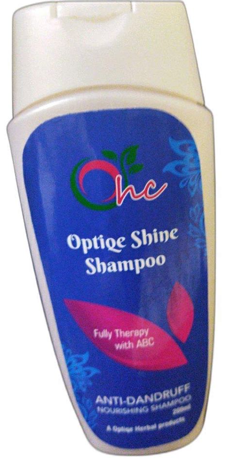 200ml Optiqe Shine Shampoo At Rs 38piece Hair Shampoo In Lucknow