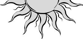 Half Sun SVG Clip Art, cartoon sun round top half Transparent PNG - SVG