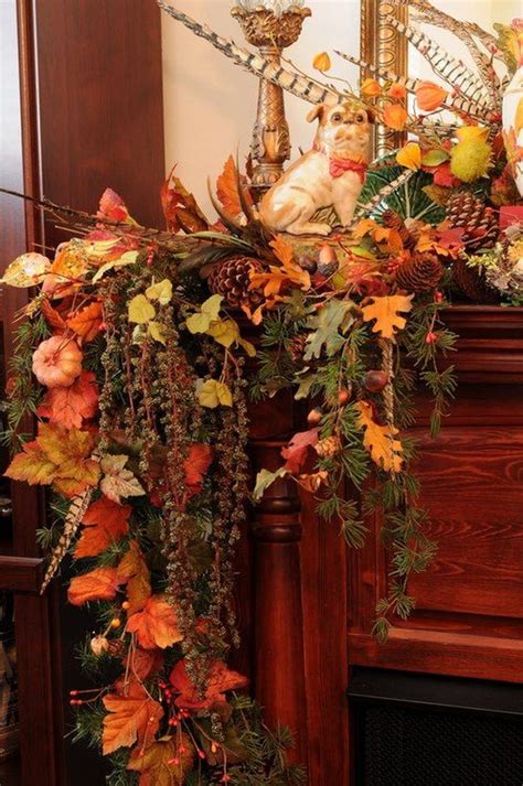 I'm not sure what to call this unique mobile home decorating style. 50 Unique Fall Staircase Decor Ideas - family holiday.net ...