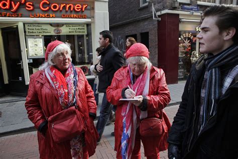Louise And Martine Fokkens Amsterdams Oldest Prostitutes Retiring At