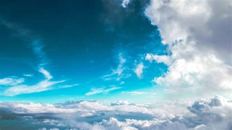 Clear Sky Above The Clouds 4k Free Wallpapers For Apple Iphone And
