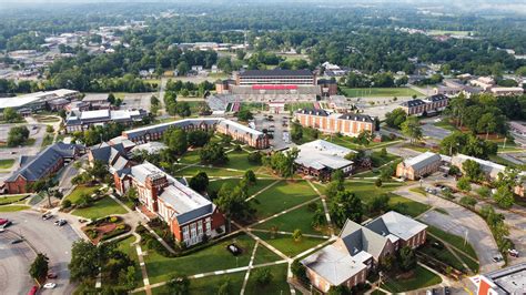Auburn University Campus Aerial