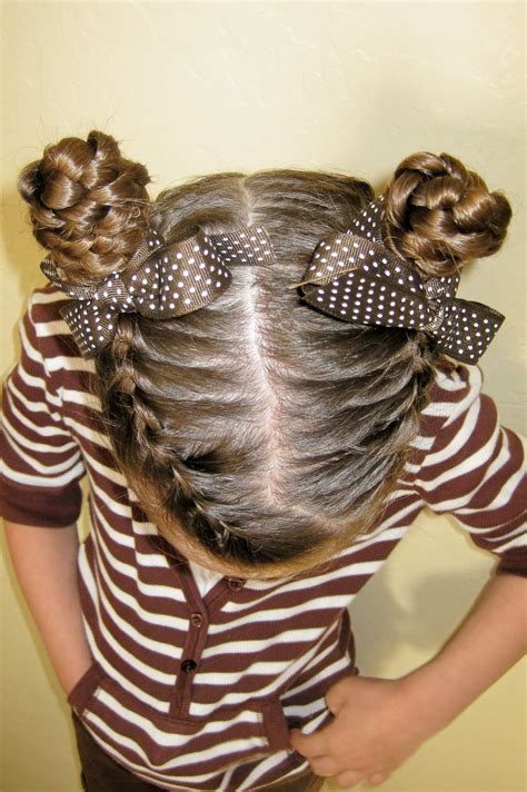 Braided buns are a festival favorite with '90s vibes. Beautiful Braided Buns Hairstyles Wallpaper ~ Prom Hairstyles