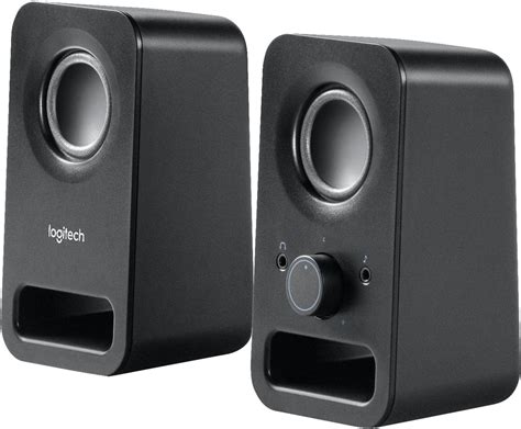 Logitech Z150 20 Multimedia Speakers 2 Piece Black 980 000802 Best Buy