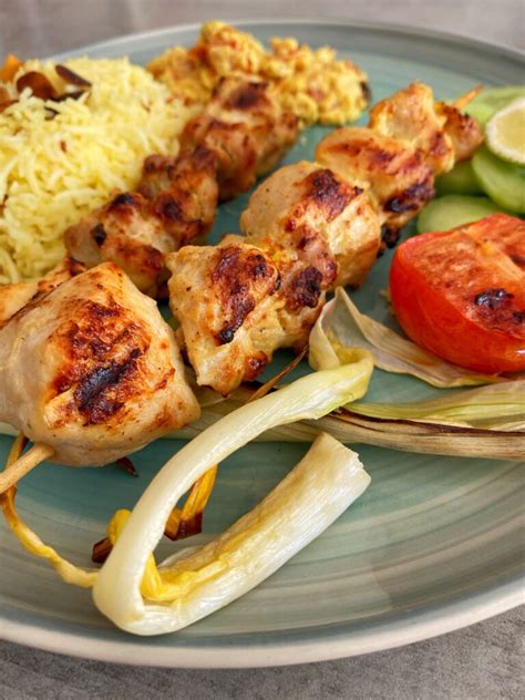 Jujeh Kebab Persian Saffron Chicken Skewers Belly On My Mind