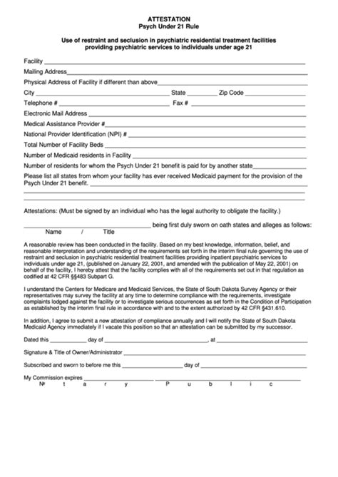 Top 10 Attestation Form Templates Free To Download In Pdf Word And