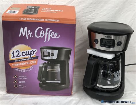 New Mr Coffee 12 Cup Programmable Strong Brew Pausing Coffee Maker