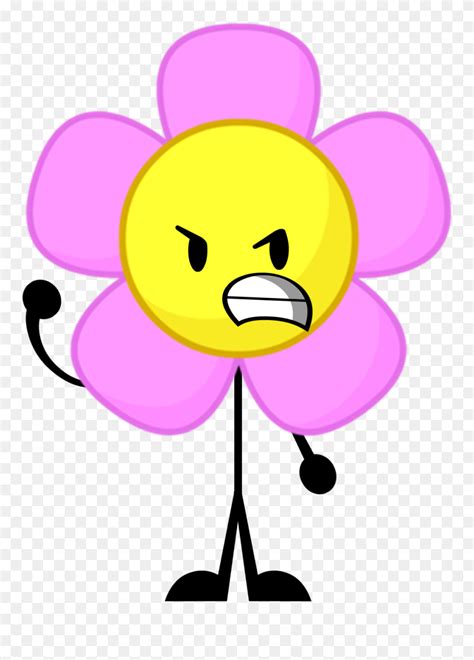 Bfb Battle For Bfdi Flower Clipart 1489392 Pinclipart Images And