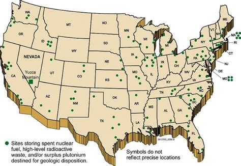 Where Are The Nuclear Waste Storage Sites In The Us Heres A Map