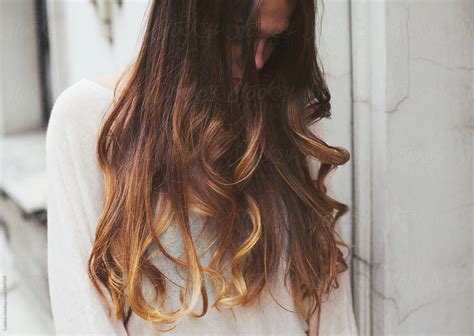Woman With Gorgeous Long Hair By Stocksy Contributor Lumina Stocksy