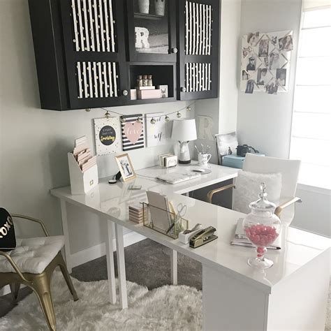 My New L Shaped Ikea Desk Reveal Home Office Decor Home Office Space