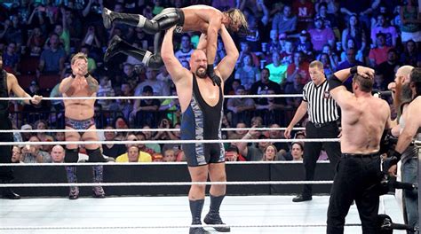 Wwe John Cena Roman Reigns Chris Jericho Big Show And Mark Henry Vs Mr