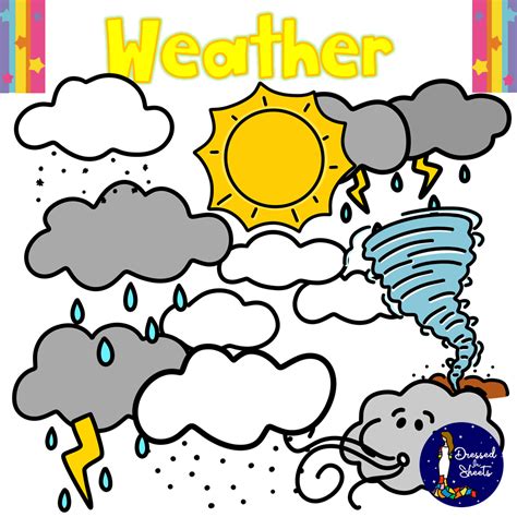 Weather Clipart Clip Art Weather Forecast Digital Images Cute