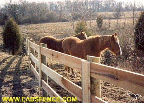 Ohio Fence Company Eads Fence Co Horse And Equestrian Fences