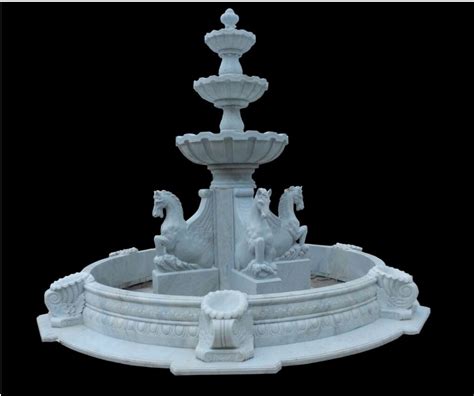 Stone Fountain Stone Carvings Carved Marble Garden Sculpture Water
