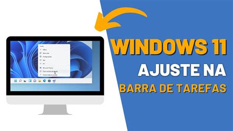 Barra De Tarefas Do Windows 11 Como Mudar Tamanho Da Barra De Tarefas E Posição No Windows 11