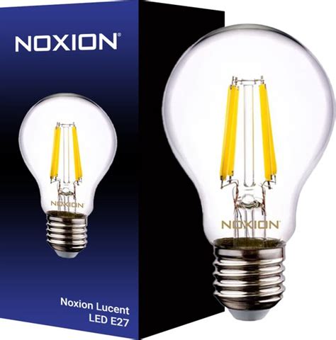 Noxion Lucent Led E27 Peer Filament Helder 7w 806lm 822 827 Dim To